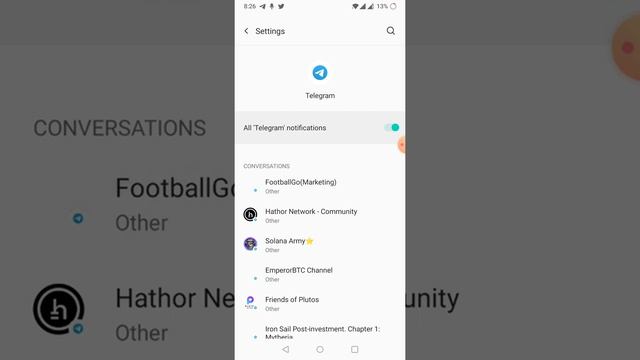 How to off Bubble notification of Telegram in Android 11 🙆🏻♂️ смотреть онлайн