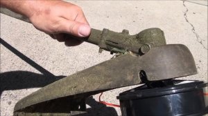 HOW TO Take Off the CUTTING HEAD on an ECHO SRM WEED TRIMMER, REPLACE CUTTING HEAD weedeater,