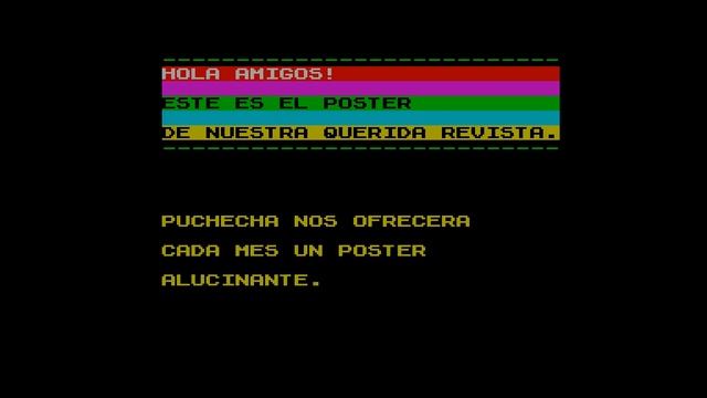 K7 Poster 1 - Xavi Marti Puchecha [#zx spectrum Demo] смотреть онлайн