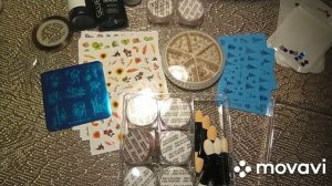 Большая распаковка и тестирование маникюрных товаров.