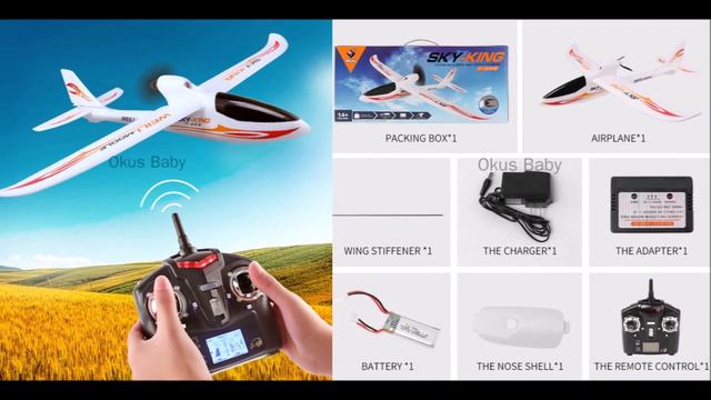 10 Самолет на пульте управления с Алиэкспресс AliExpress Aircraft RC Крутые товары из Китая Toys RC смотреть онлайн