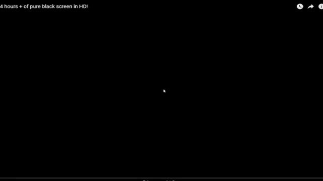 React from the beginning of CandRfun's "24 Hours+ Pure Black Screen HD!" video [no voice no facecam смотреть онлайн