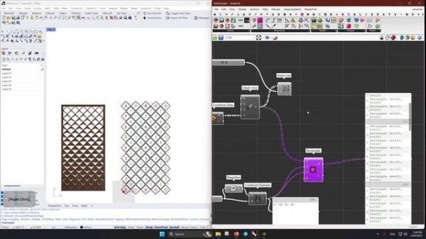 #5.1 Деревья данных в grasshopper 3d. Разбор скрипта панели.
