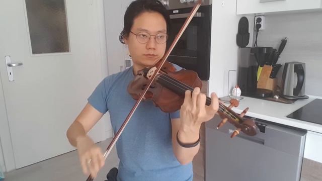 [Practice] Double-stop Vibrato L Kreutzer Etude #33