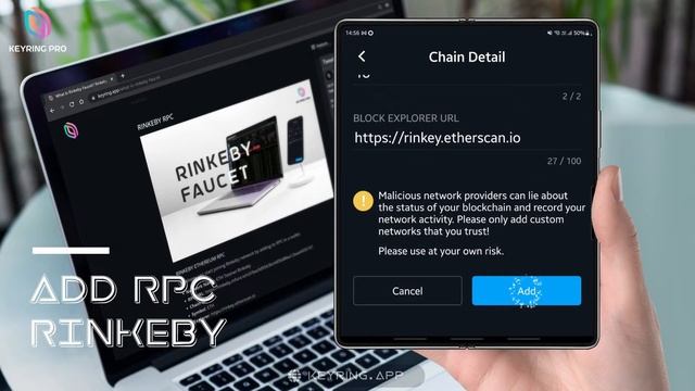 Add Rinkeby RPC on KEYRING PRO - Rinkeby Faucet смотреть онлайн