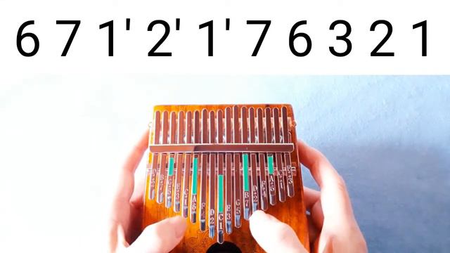 The Beatles - Eleanor Rigby (Easy Tabs/Tutorial/Play-Along) - Kalimba Cover смотреть онлайн