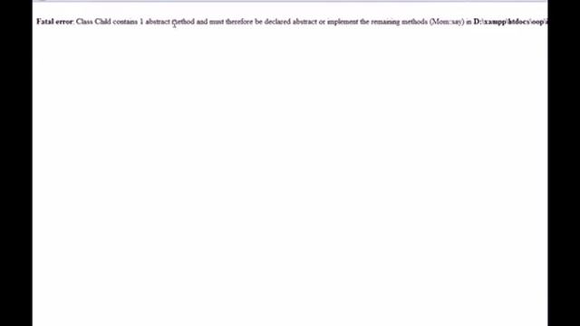 สอน PHP OOP ตอนที่ 9 Abstract Class смотреть онлайн