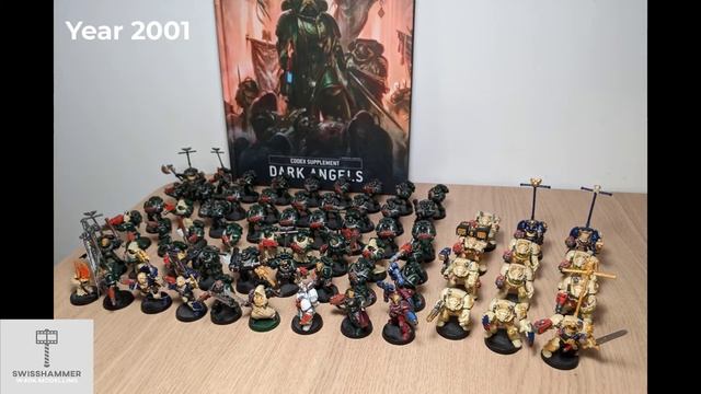 Down in the archives of the Ordo Xenos - Space Marines army showcase 2001 vs 2021 смотреть онлайн