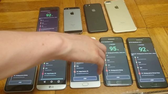 IPhone 7 Plus AnTuTu Benchmark Vs IPhone 7, SE, Galaxy S7 Edge, Note 7, Xperia X Performance, HTC 1