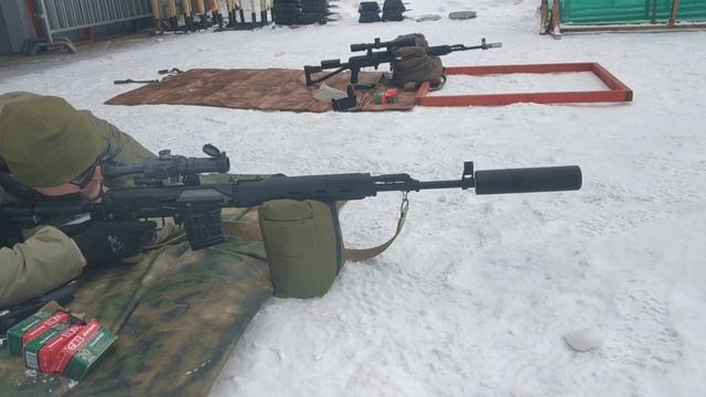 Банка Мутант на карабине Тигр/СВД, длина 200мм, 9 камер, проходное отверстие под 7,62 (10,5мм) смотреть онлайн