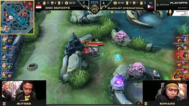 REACT MATCH 3 KEMARIN ONIC ID VS BLACKLIST INTL ,OHEB PARAH SI, NICE TRY ONIC ESPORTS # INDOPRIDE смотреть онлайн