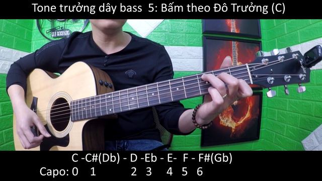 [Guitar 8] Cách đặt Capo cho tất cả các tone(giọng) của ca sỹ hát. (Siêu dễ) смотреть онлайн