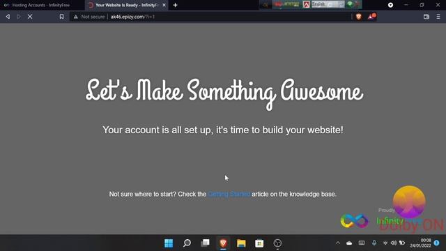 How to upload HTML file in hosting for preview . (2nd Part of How to get free domain name & hosting смотреть онлайн