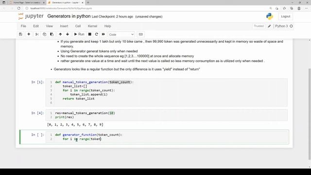 python in tamil | Generators in python | yield keyword in python | generators basics | next() смотреть онлайн