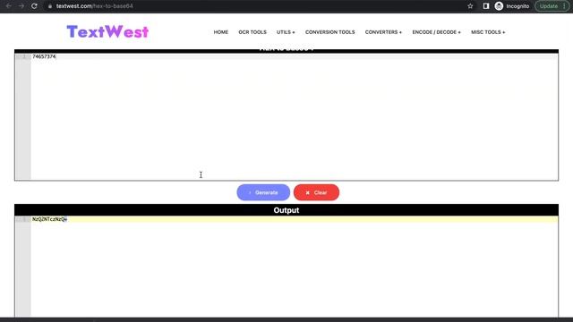 Convert Base64 to Hex and Hex to Base64 смотреть онлайн