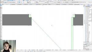 Двери скрытого монтажа Archicad