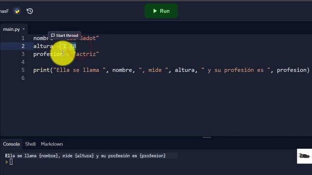 CÓMO USAR CADENAS F ( F-STRINGS) EN PYTHON. смотреть онлайн