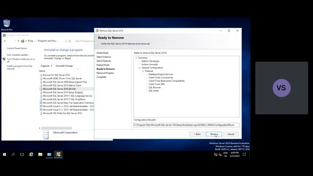 SQL Server 2016 Uninstall Vikrant смотреть онлайн