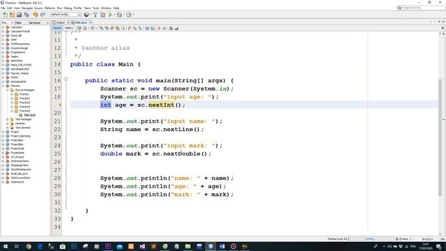 Lập trình Java - Tại sao nên dùng Ép kiểu - Parse khi nhập dữ liệu từ bàn phím смотреть онлайн