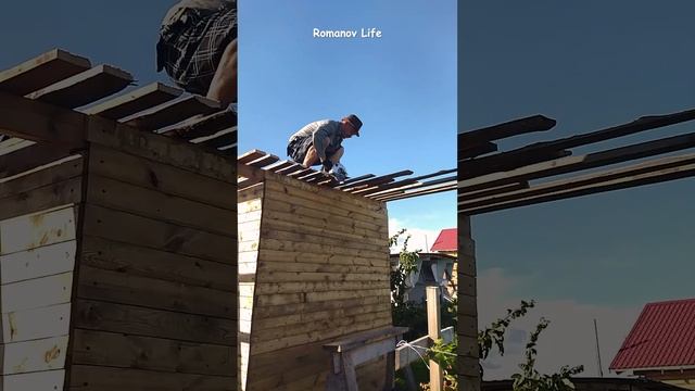 обрешетка вольер | ондулин вольер | из города в деревню смотреть онлайн