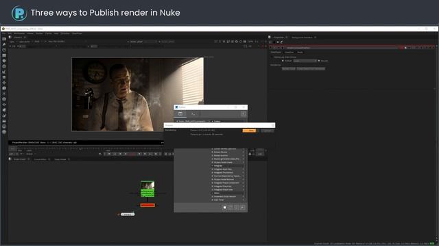 Three ways to render and publish in Nuke - OpenPype смотреть онлайн