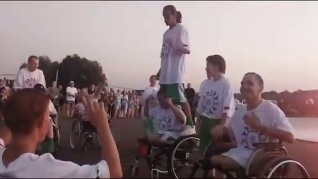 Инклюзивные танцы.Безграничные возможности. Танцы на инвалидных колясках смотреть онлайн