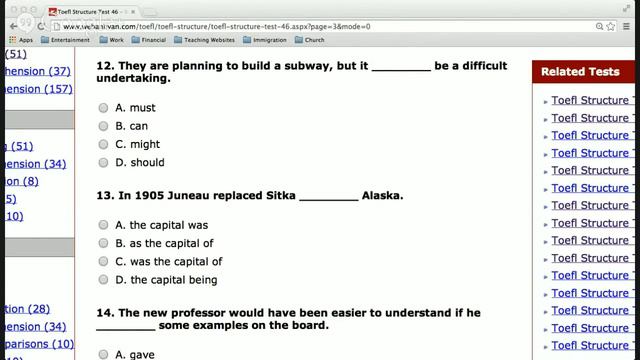 Sentence Structure Quizzes смотреть онлайн