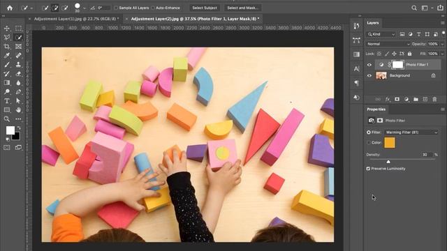 Ranglar balansi, oq-qora filtrlar | Photoshop 49-dars смотреть онлайн