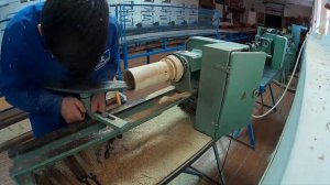 Точение стакана на СТД 120М