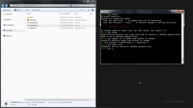 Stashing unfinished code for later смотреть онлайн