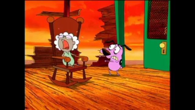 Кураж — трусливый пёс - Злой пёс, не хочу туда! Не заставляй! смотреть онлайн