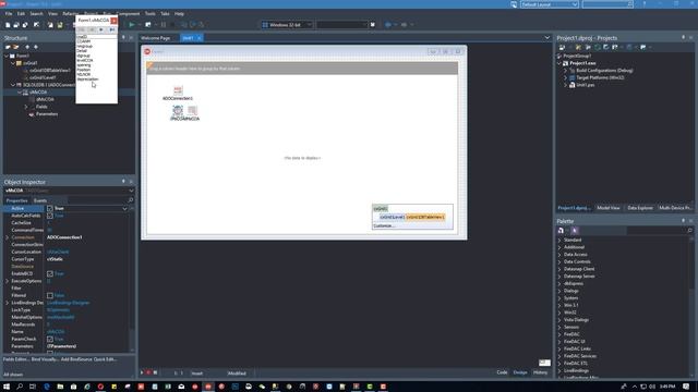Delphi - Connection database, show to cxGrid смотреть онлайн