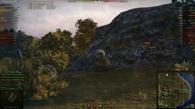 World Of Tanks. WT Auf Pz. IV. Утес. 7,2К урона. Поражение.