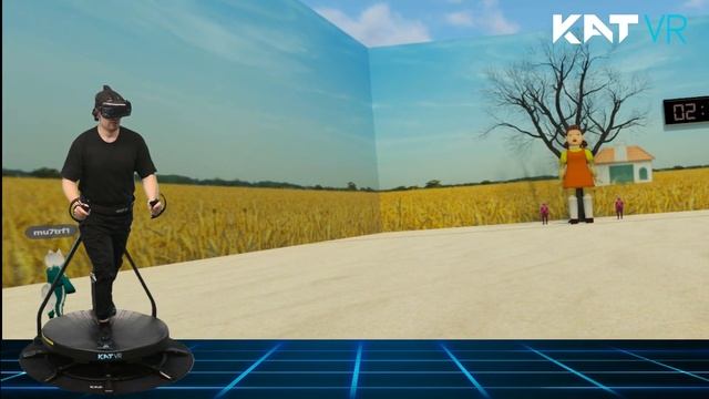Walk Into VR - KAT Walk C + Squid Game in VRChat! смотреть онлайн