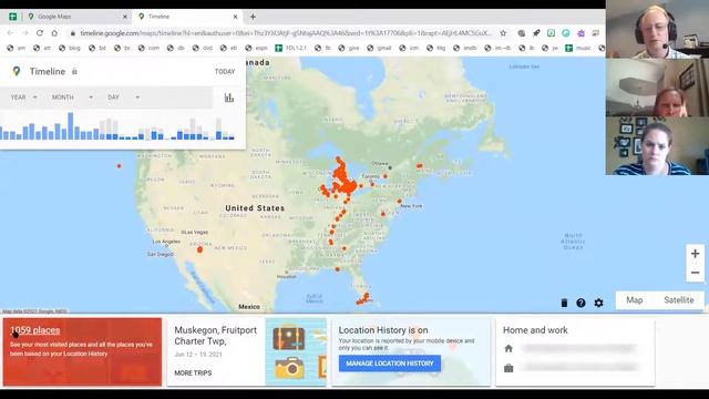 The Google Maps 'Your Timeline' Feature смотреть онлайн