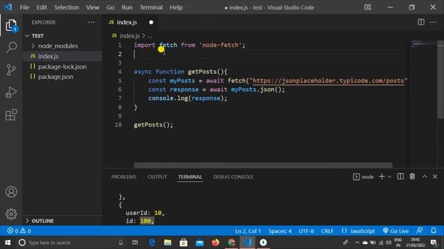How To Fetch API Data In Node JS and Save In MongoDB Database смотреть онлайн