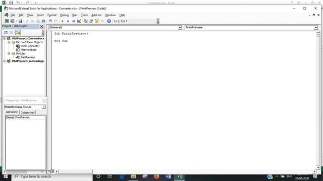 VBA to Create a Print Preview Macro смотреть онлайн