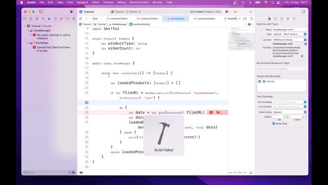 SwiftUI Tutorial Building Dynamic Bar Charts from JSON Data смотреть онлайн
