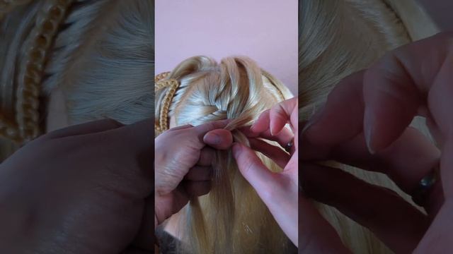 Waterfall French braids combo ❤️ смотреть онлайн