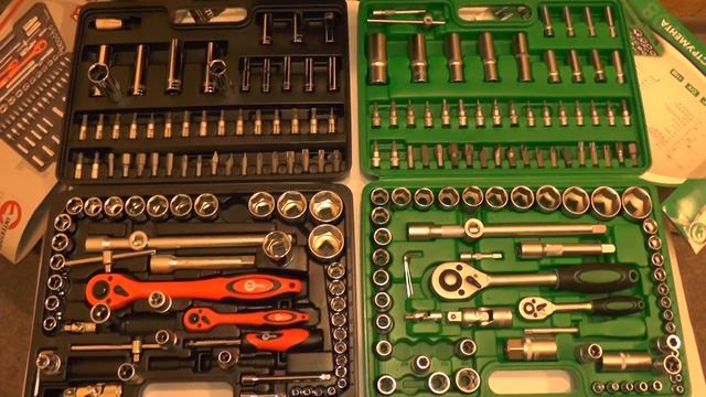 Купить наборов инструментов Intertool ET-6108 и ET-6108ST смотреть онлайн