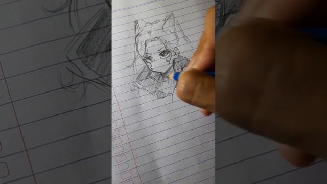 Speed Drawing Rebecca | Cyberpunk смотреть онлайн