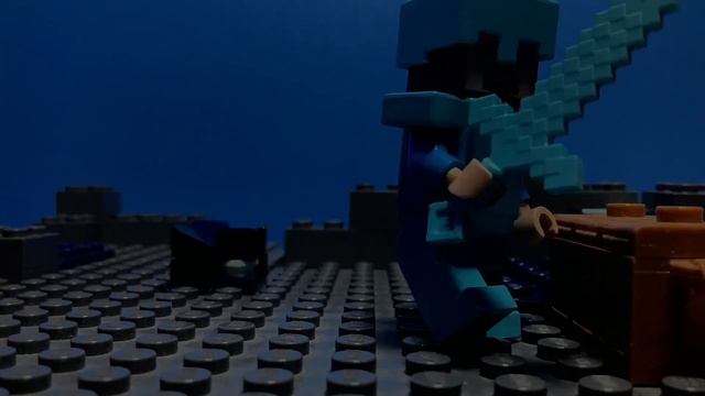 Battle Of The Deep Dark - Lego Minecraft Short