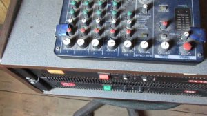 Микшерный пульт Yamaha MG82CX и усилители ERA