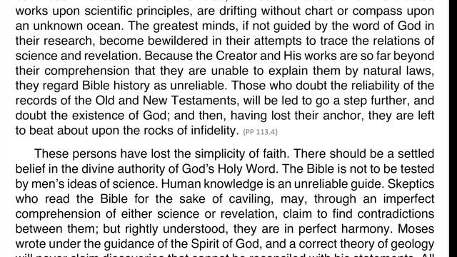 Patriarchs and Prophets – Chapter 09 – The Literal Week смотреть онлайн