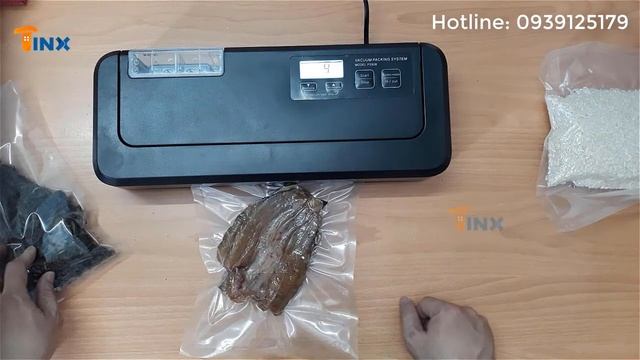 Máy hút chân không tự động không kén túi P290B - Hút sải sản tươi sống đông lạnh смотреть онлайн