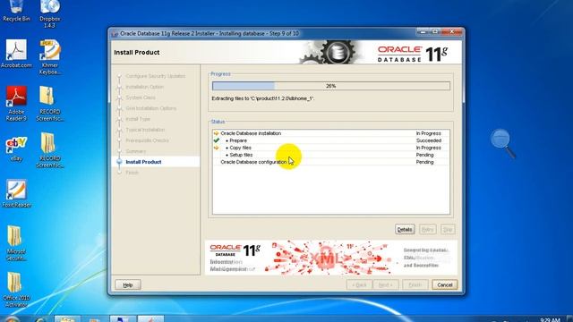 How to setup Oracle 11g R2 смотреть онлайн