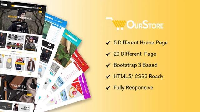 OurStore Multipurpose eCommerce Bootstrap Template | Themeforest Website Templates and Themes смотреть онлайн