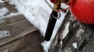 Заправка многоразового баллона со2 от углекислотного огнетушителя.