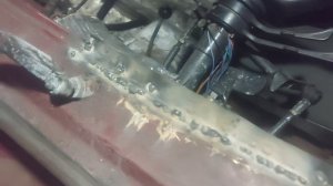 Ремонт двери и кромки лобового Нива 21213(Восстановление). Часть 1