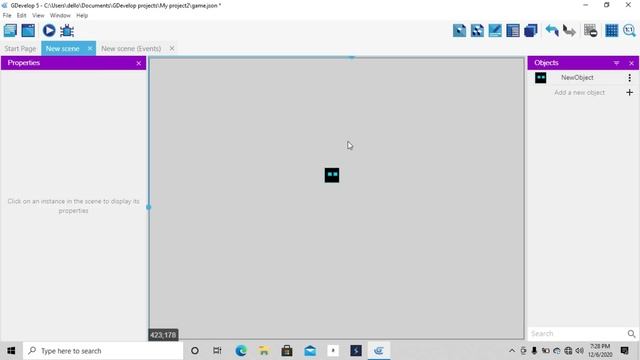 How to Create a "Top down Game"in Gdevelop 5 (Movement) смотреть онлайн